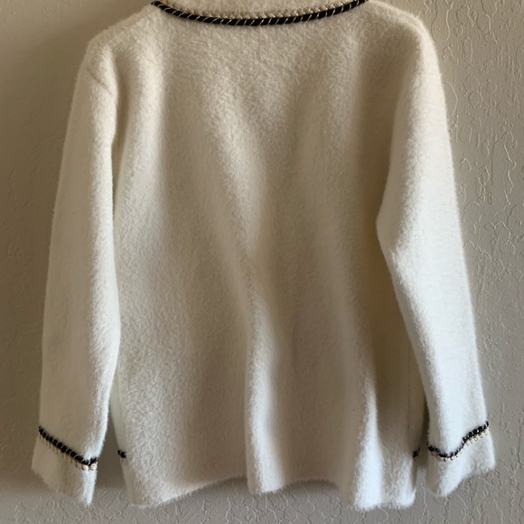 Elegant white jacket size S/M - Picture 7 of 8